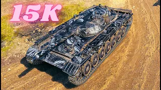 T-100 LT  15K Spot + Damage  World of Tanks Replays