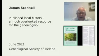 James Scannell June 2021 Lecture