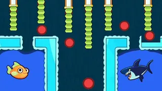 save the fish / pull the pin android and ios game new level save fish game pull the pin / fishdom