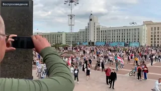 Почему TUT.BY подрисовывает толпу на митинга в Белоруссии? Фальсификация.