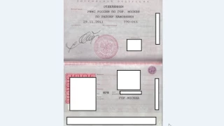 паспорт РФ фальшивый
