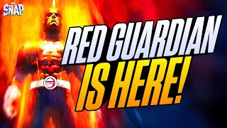 RED GUARDIAN IS HERE! - Top Tier Tech Card?  RED LOCKDOWN Mill Deck!  - Marvel Snap