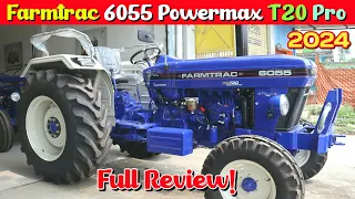 Farmtrac 6055 Supermaxx T20 Pro EPI 2024 Model (एकदम नए फीचर्स के साथ!!) Full Features and Price🔥