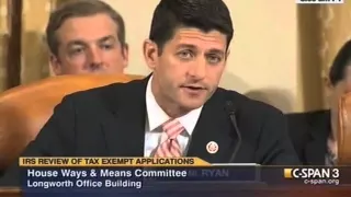 Ryan to IRS: You Work for the Taxpayer