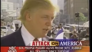 Interview: Donald Trump After 9/11 on NBC - September 13, 2001