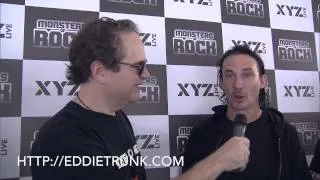 Eddie Trunk Interviews Gojira @ Monsters of Rock in Brazil