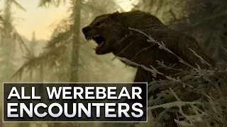 Skyrim - All Werebear Encounters