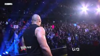 The Rock returns to WWE Raw 14/02/11 [ 720p HD]