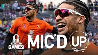 Ja'Marr Chase Mic'd Up for his TWO TOUCHDOWN Pro Bowl performance