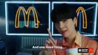 BTS Macdonald meal 방탄소년단 맥도날드 광고