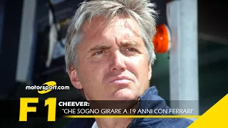 Cheever: "Che sogno girare a 19 anni con Ferrari"