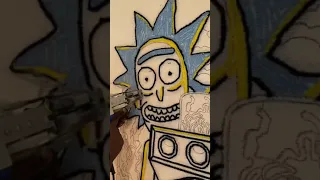 Tufting A Rick and Morty Rug