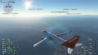 EasyJet from Nice to Marseille in a Airbus a320neo - Flight Simulator 2020