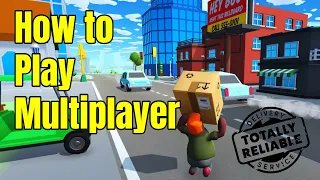 How to Play Multiplayer in Totally Reliable Delivery Service Game 2022