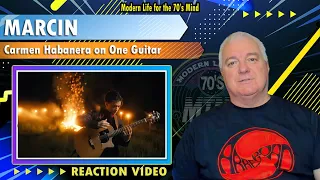 Marcin "Carmen Habanera on One Guitar" | Reaction Video