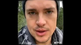 Alexander Dreymon (Uhtred) calling up his team for the fourth season of The Last Kingdom!!