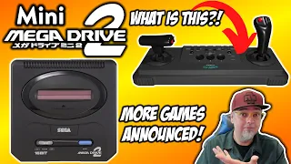 MORE SEGA Genesis Mini 2 Games Announced & A BIG ASS Expensive Controller!