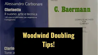 Clarinet tips for woodwind doublers!!