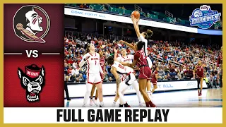 Florida State vs. NC State Full Game Replay | 2024 Ally ACC Women's Basketball Tournament