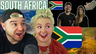 Geography Now - South Africa | AMERICAN COUPLE REACTION VIDEO