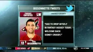 Paul Bissonnette on Crosby's Return (11.21.2011)