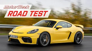 The 2020 Porsche 718 Cayman GT4 is a Special Piece of Performance Engineering | MotorWeek Road Test