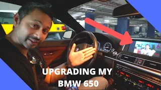 I Upgraded my BMW 650 with apple carplay!