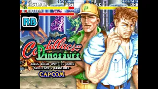 1993 [60fps] Cadillacs and Dinosaurs (World) 2Players Mustapha Jack Nomiss ALL