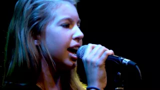 Abby Miller and Catie Lee perform "The Edge of Glory" by Lady Gaga at StudioRock concert