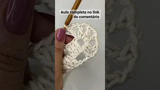 Veja como esse modelo é fácil #croche #crochettutorial #crocheting #crochê #crochet #artesanato