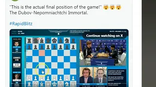 Dubov and Nepomniachtchi get double Forfeited!! and The art of the quick draw in chess!!