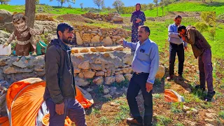 "Freedom from displacement: a kind man, donating land to Ruqiya and Mursad"