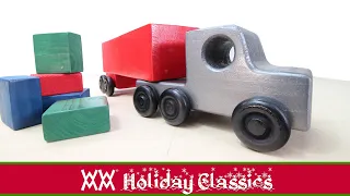 Make this modular toy truck from a single 2x4 board