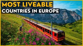 Top 15 European countries with the highest quality of life (Most liveable)