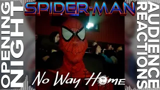 Opening Night Reactions Dec. 16th 2021 for SPIDER-MAN NO WAY HOME