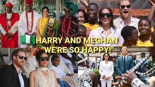 Prince Harry and African Princess Meghan Talk NIGERIA! What Nigeria means to Sussexes and Arch Lili