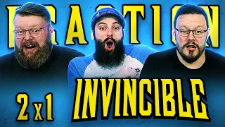 Invincible 2x1 REACTION!! "A Lesson For Your Next Life"