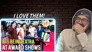 Genuine!! -  BTS Being Funny & Extra At Award Shows 2022 | Reaction