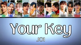 JO1 - "Your Key" Color Coded Lyrics (KAN/ROM/ENG)