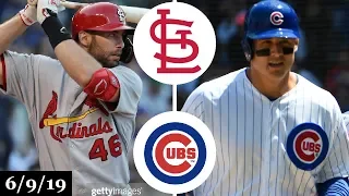 St. Louis Cardinals vs Chicago Cubs - Full Game Highlights | June 9, 2019 | 2019 MLB Season