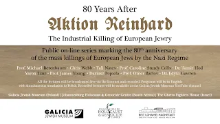 The Road to the ‘Final Solution’, 1933 1941 – Online lecture by Prof  Michael Berenbaum