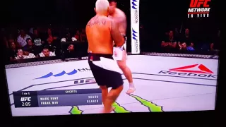 Mark Hunt vs frank mir ufcfight night