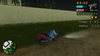 GTA VCS EMU PPSSPP Sanchez Time Trials Course #3 1:33