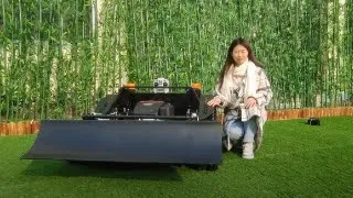 Vigorun Tech Rubber Track Remote Operated Slope Mower VTLM800 Components Introduction