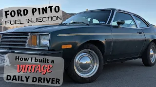 How I built my FUEL INJECTED Ford Pinto using Holley Sniper 2300 EFI