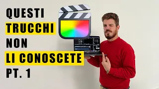 Tutorial Final Cut Italiano - Trucchi per il video editing #finalcutpro #finalcut #fcpx