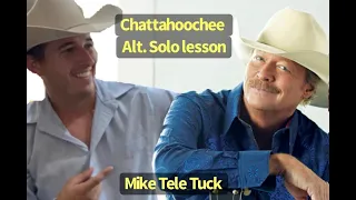 Chattahoochee Alternate guitar solo lesson W/tabs Mike Tele Tuck