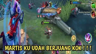 Setidaknya sudah berjuang guys ❗||Martis game play jungle lane ||Best build 2024 - Mobile legends