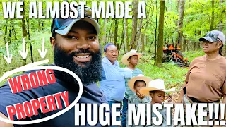 We almost put my mom's house on someone else's property!! | LAND SURVEY SAVED US FROM A HUGE MISTAKE