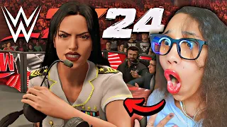THEY GOT ME IN A CAPTAIN OUTFIT!! *WTF?!!* | WWE 2K24 MYRISE (UNLEASHED) #5